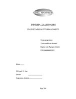 Paraugs 'Produkta, pakalpojuma apraksts', 1.