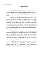 Eseja 'Television', 1.