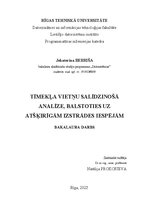 Diplomdarbs 'Tīmekļa vietņu salīdzinošā analīze, balstoties uz atšķirīgām izstrādes iespējām', 1.