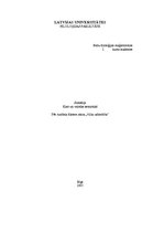 Konspekts 'Scenārijs Andželas Kārteres stāstam "Vilku sabiedrība"', 1.