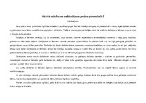 Prakses atskaite 'Aktīvā mācību un audzināšanas prakse pirmsskolā', 1.