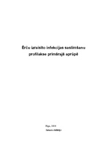 Referāts 'Ērču izraisīto infekcijas saslimšanu profilakse primārajā aprūpē', 1.