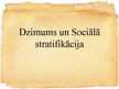 Prezentācija 'Dzimums un sociālā stratifikācija', 1.
