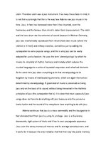 Eseja 'Text Review. Theodor Adorno "On Jazz"', 2.