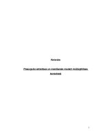 Referāts 'Pieaugušo attīstības un mācīšanās modeļi mūžizglītības kontekstā', 1.