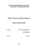 Referāts 'Informācijas sistēmas testēšanas koncepcija', 1.