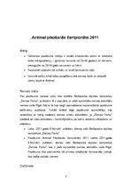 Referāts 'Mārketinga komunikāciju analīze - Actimel pikošanās čempionāts 2011', 3.