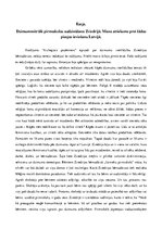 Eseja 'Dzimumneitrālā pirmsskolas audzināšana Zviedrijā. Mana attieksme pret šādas piee', 1.