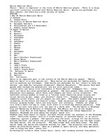 Eseja 'Native American Dance', 1.