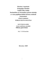 Konspekts 'Ēdiena gatavošanas tehnoloģija', 1.