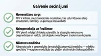 Prezentācija 'Neiropeptīds Y un galvenie neiromediatori', 25.