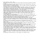 Eseja 'Brief Biography of Benito Mussolini', 1.