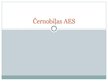 Prezentācija 'Černobiļas AES', 1.