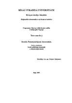 Referāts 'Ievads politiskajā ekonomijā', 1.