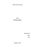 Eseja 'Romiešu tiesības', 1.