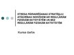 Prezentācija 'Stresa pārvarēšanas stratēģiju atšķirības cilvēkiem ar un bez fiziskām aktivitāt', 1.