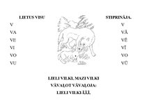 Prezentācija 'Burtiņu dziesmas - palīgs lasītmācīšanai pirmsskolas un sākumskolas bērniem', 3.