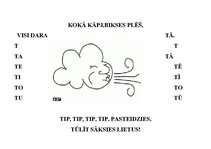 Prezentācija 'Burtiņu dziesmas - palīgs lasītmācīšanai pirmsskolas un sākumskolas bērniem', 14.