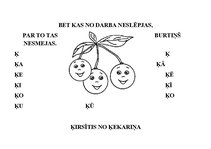 Prezentācija 'Burtiņu dziesmas - palīgs lasītmācīšanai pirmsskolas un sākumskolas bērniem', 17.