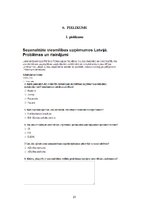 Referāts 'Sezonalitāte viesmīlības uzņēmumos Latvijā. Problēmas un risinājumi', 21.