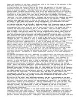 Eseja 'Humor and laughter do not play a role in "One flew over the cuckoos nest", by Ke', 1.