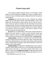 Konspekts 'Finanšu tirgus spēle', 1.