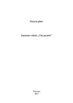 Biznesa plāns 'Biznesa plāns interneta veikalam "Cita pasaule"', 1.