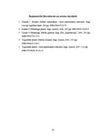 Referāts 'Konkurētspēja SIA “X”, tās analīze', 24.