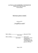 Prakses atskaite 'Ražošanas prakses atskaite', 1.