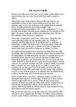 Eseja 'Kā Visums strādā', 1.