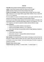 Referāts 'Atsperu īpašību izmaiņas atkarībā no temperatūras', 3.