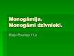 Prezentācija 'Monogāmi dzīvnieki', 1.