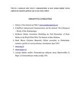 Referāts 'Interneta vieta masu mediju sistēmā', 15.