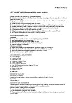 Prakses atskaite 'Pirmā prakse uzņēmumā "PF Latvijā"', 22.