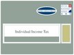 Prezentācija 'Individual Income Tax', 1.