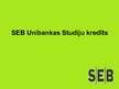 Prezentācija 'Studiju kredīts "Hansabankā", "SEB bankā", "Parex bankā"', 19.
