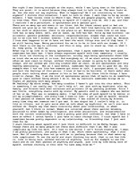 Eseja 'Things I carry with Me', 1.