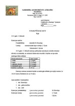 Paraugs 'Norakstīšanas akts', 1.