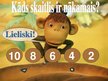 Prezentācija 'Matemātika 1.klasē', 6.