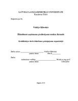 Diplomdarbs 'Ēdināšanas uzņēmumu piedāvājuma analīze Jūrmalā', 1.