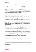 Paraugs 'Uztura līgums', 1.