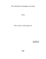 Referāts 'Ūdens nozīme cilvēka organismā', 1.