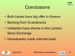 Prezentācija 'SEB Unibanka and Hansabanka', 14.