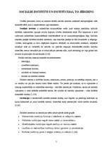 Referāts 'Sociāla institūta un sociālas institūcijas raksturojums', 3.
