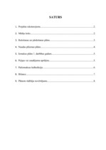 Konspekts 'Uzņēmuma budžeta plānošana un kontrole', 1.