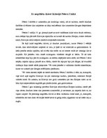 Eseja 'Es negribētu dzīvot Krievijā Pētera І laikā', 1.