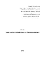 Referāts 'Senās Divupes un Senās Ķīnas kultūru salīdzinājums', 1.