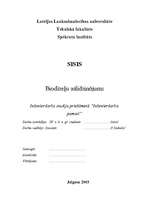 Referāts 'Biodīzeļu salīdzinājums', 1.