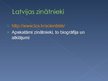 Prezentācija 'Zinātne Latvijā', 20.