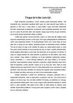 Eseja 'Tirgus brīvība Latvijā', 1.